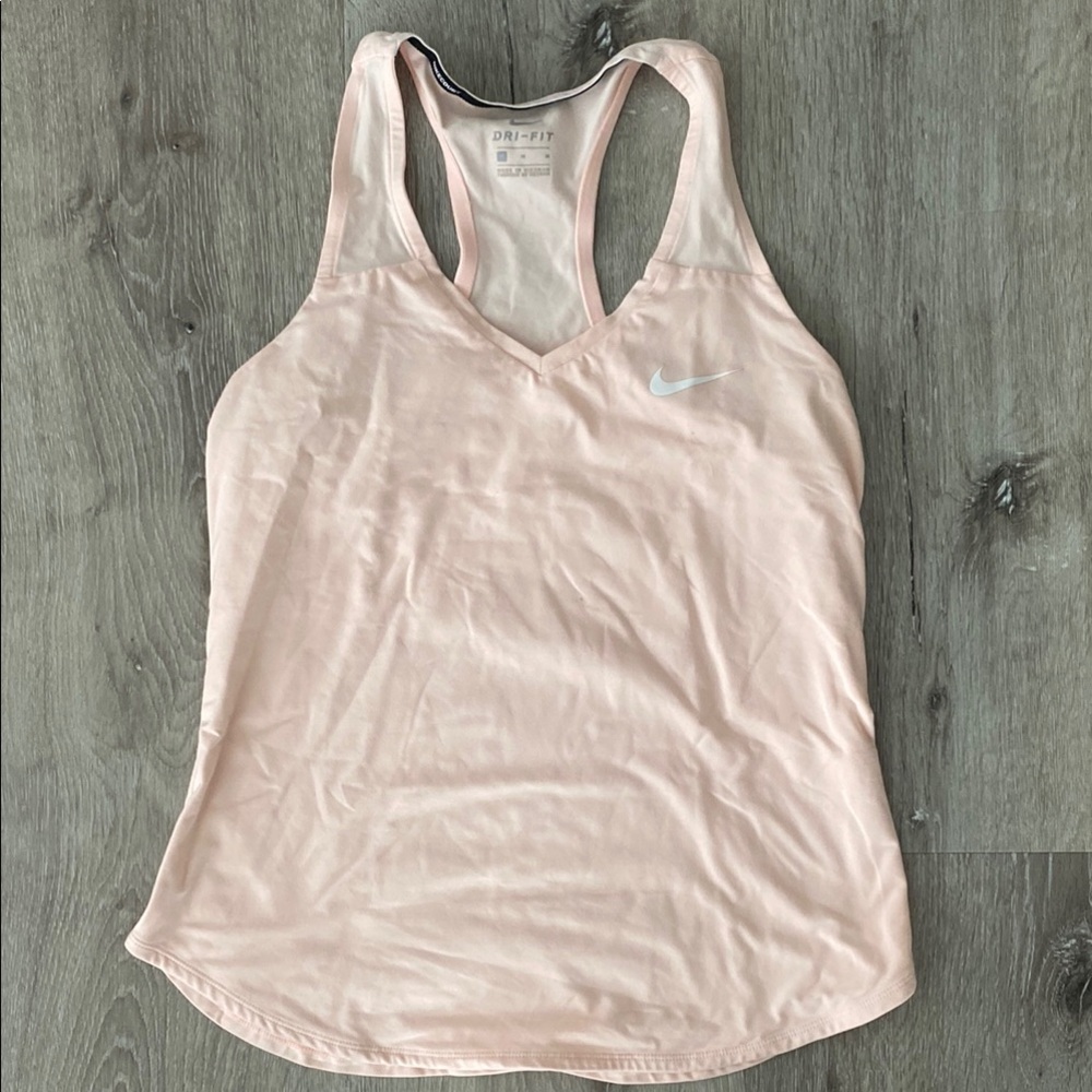 Nike Women's Light Pink Tank Top